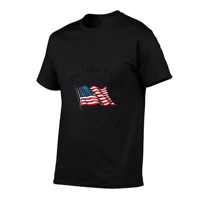 Rejecting Kings Since 1776 Patriotic USA 4th Of July  Wrinkle-resistant T-Shirt