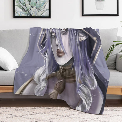 Layla Genshin Impact Quick-dry Throw Blanket