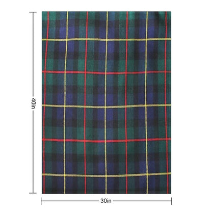 MacLeod Hunting Tartan Lightweight Throw Blanket