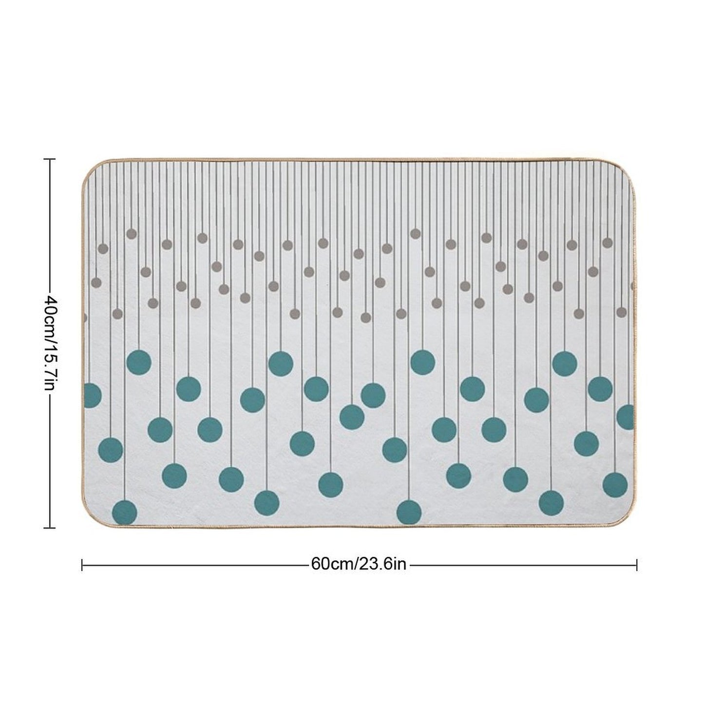 Olio - 2  Absorbent Bath Mat