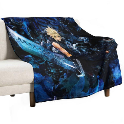 Big Sword Soldier Versatility Throw Blanket