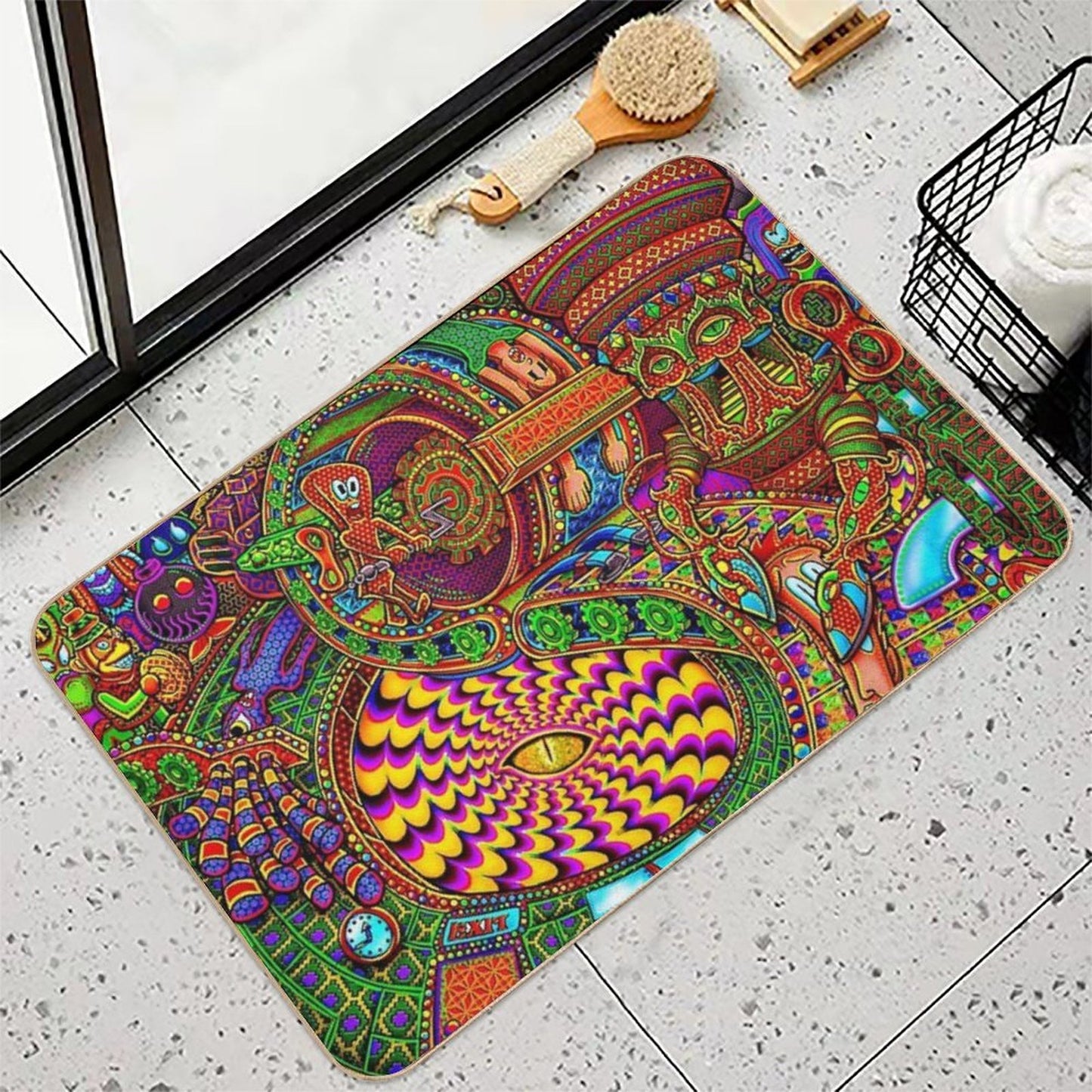 Carnival of The Abyss  Easy To Clean Bath Mat