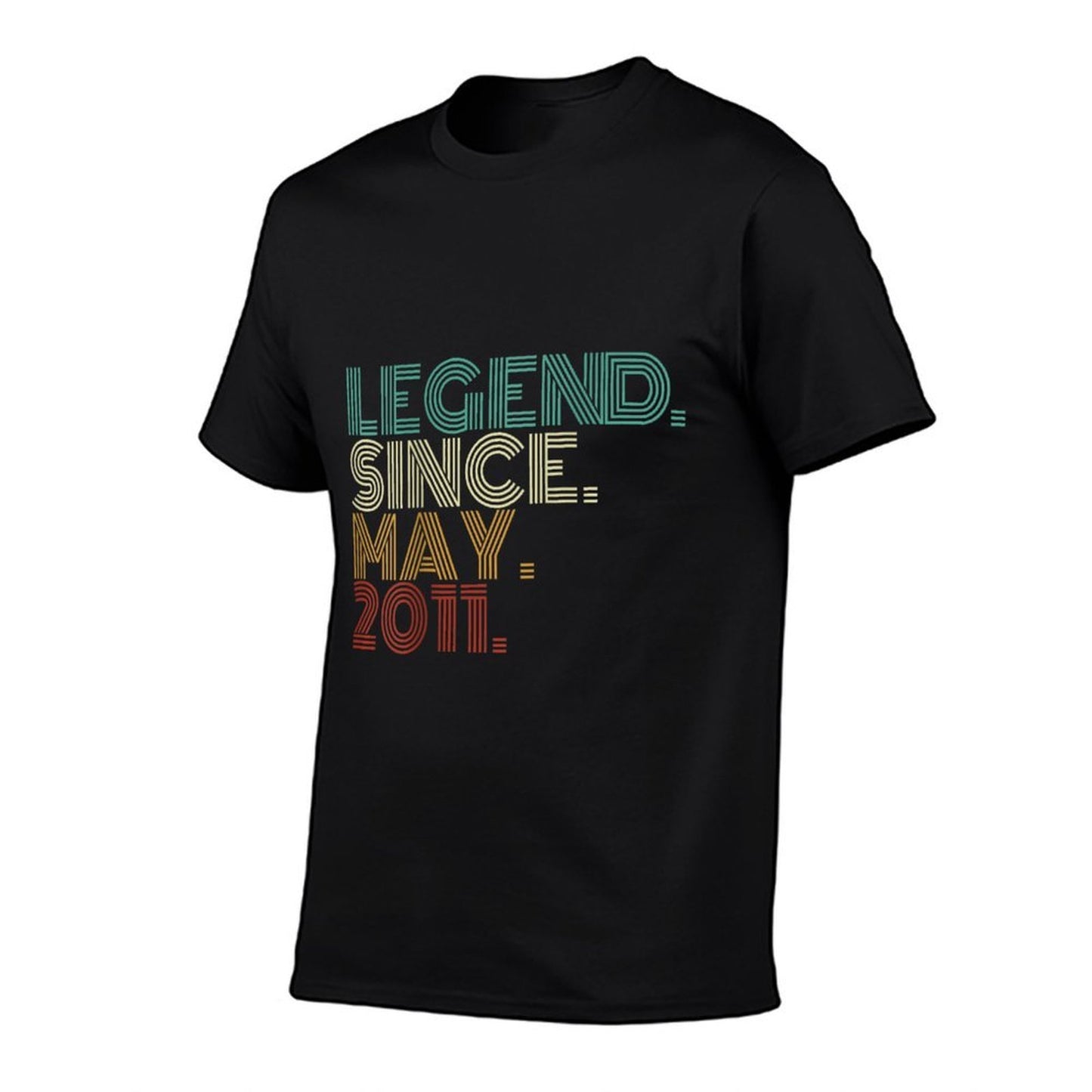 14 Years Old Legend Since May 2011 14th Birthday  Durable T-Shirt