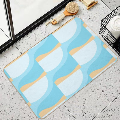 Sea And Sand  Pet-Safe Bath Mat