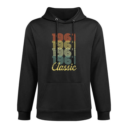 Retro Vintage Classic 1961 Birthday 60 Years 60th Birthday Shape Retention Hoodie