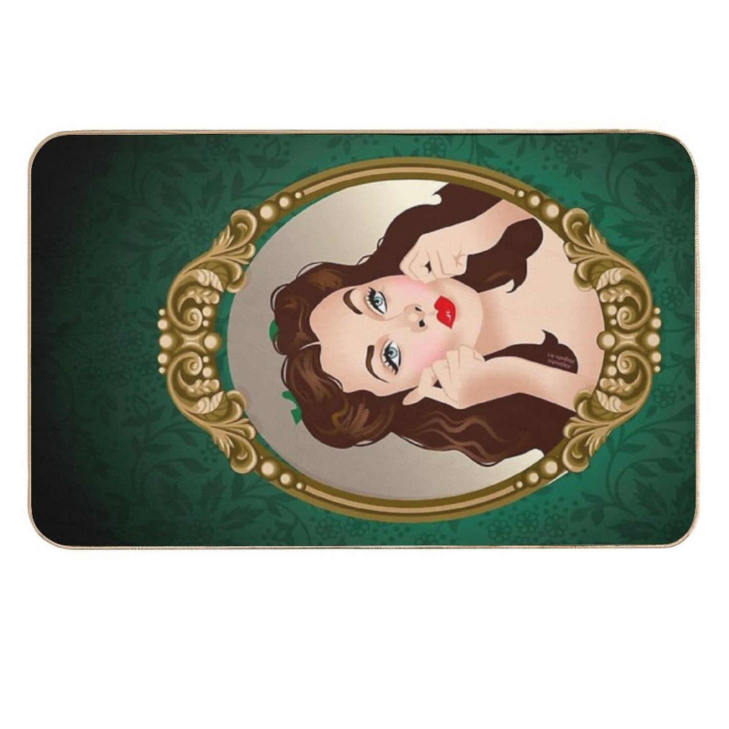 Scarlett Mirror  Eco-Friendly Bath Mat