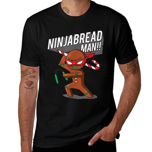 Funny Christmas Ninja Gingerbread Man  Affordable Price T-Shirt