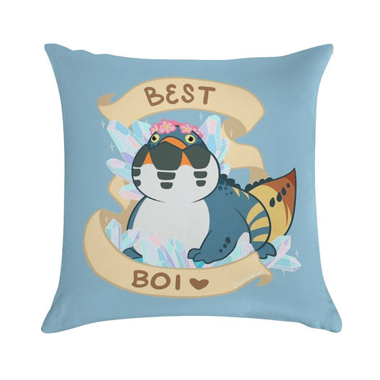 Dodogama Best Boi (MonHun World) Soft High-Density Material Throw Pillow