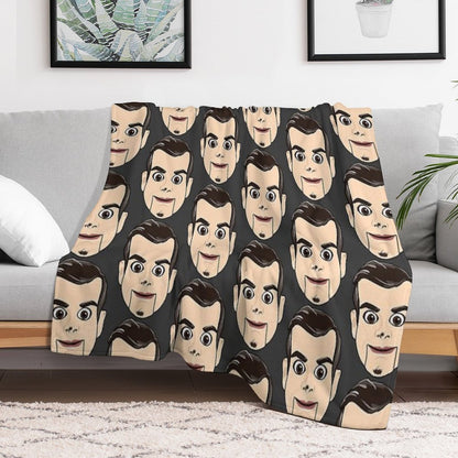 Slappy Movie Wrinkle-free Throw Blanket