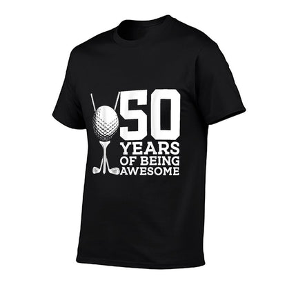 50 YEARS OF BEING AWESOME GOLF 50TH BIRTHDAY  Classic T-Shirt
