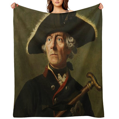 Friedrich II. Der Große Von Preußen Eco-conscious Throw Blanket