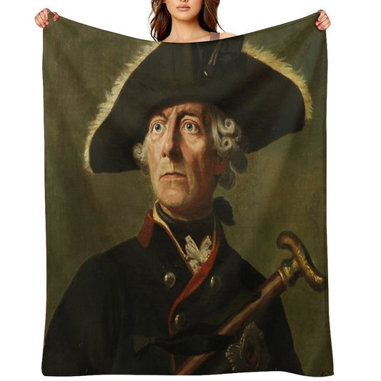 Friedrich II. Der Große Von Preußen Eco-conscious Throw Blanket