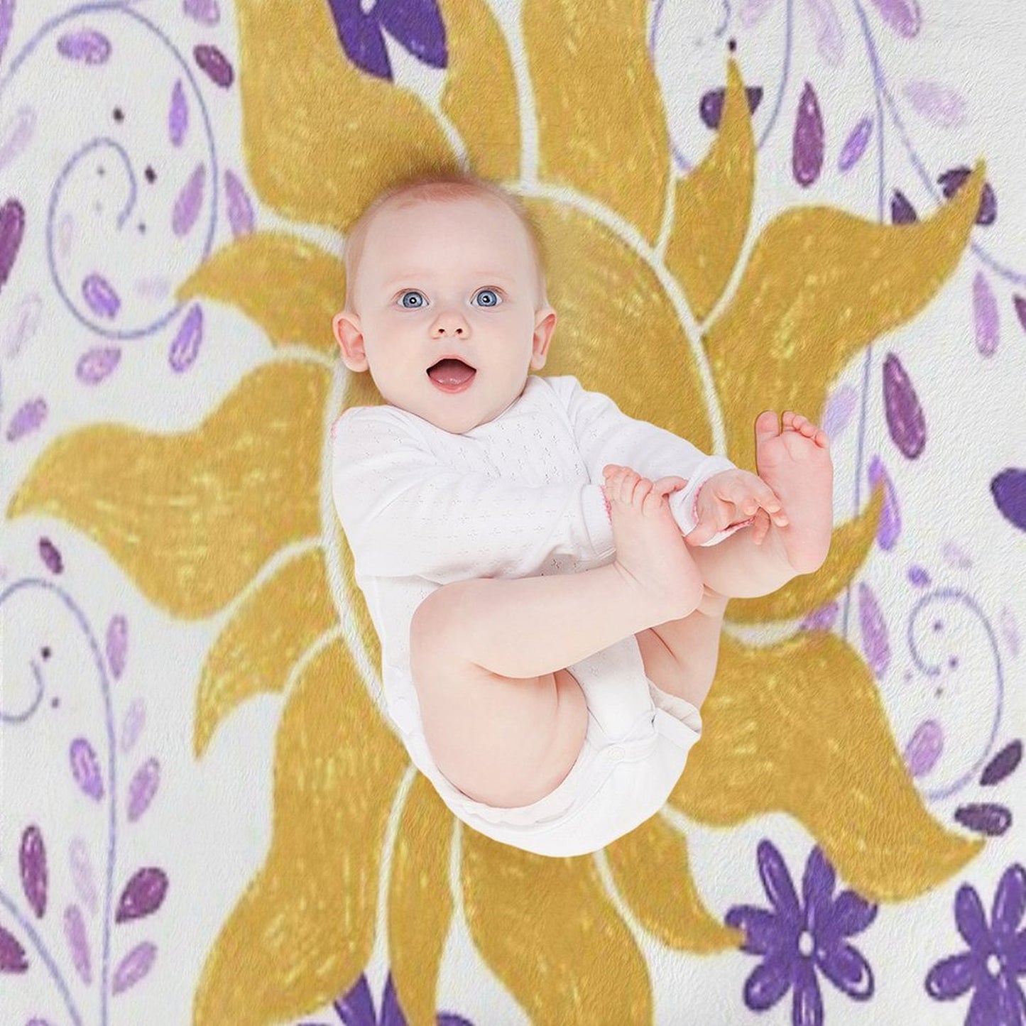 Sun Princess Compact Throw Blanket