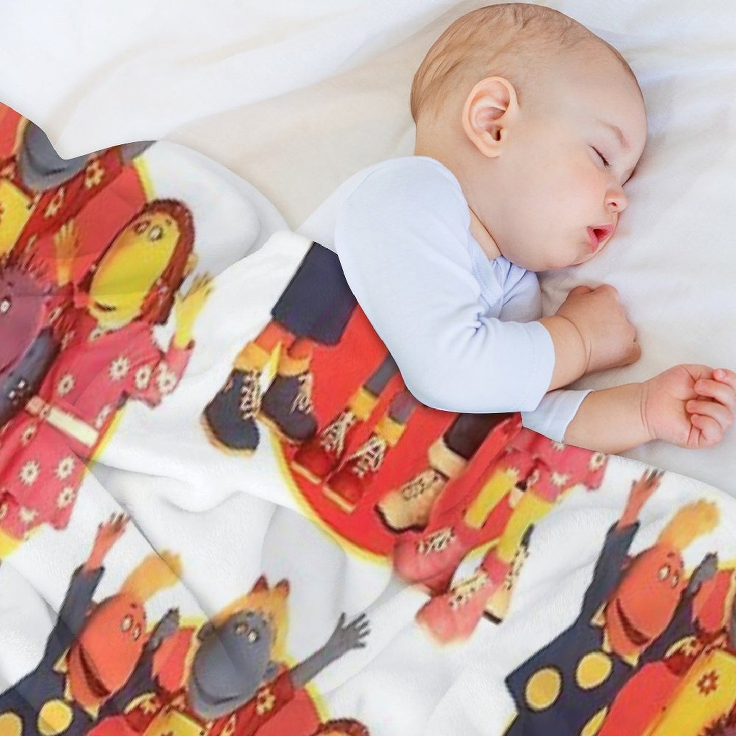 Tweenies Group Bbc 2000s Nostalgia Sustainable Throw Blanket