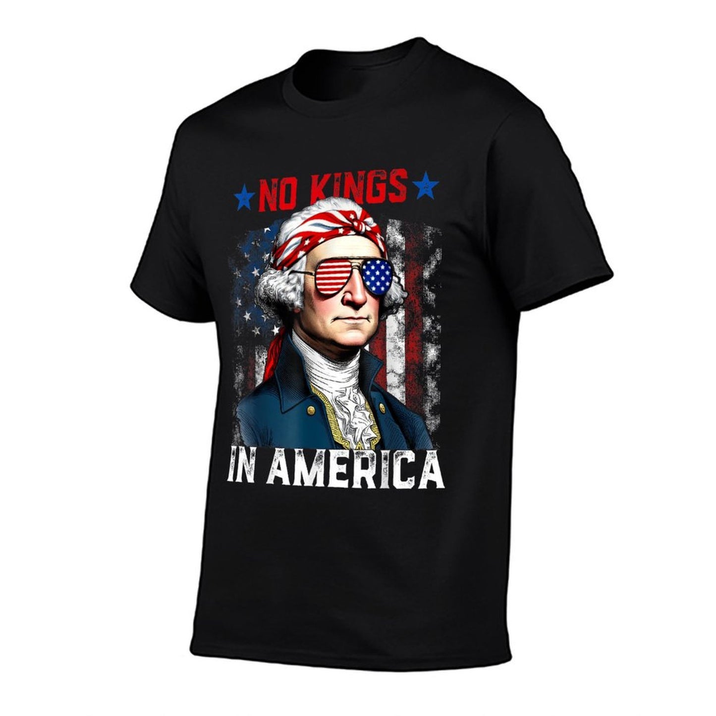 No Kings In America Since 1776 USA 4th Of July  Slim-fit Cut T-Shirt