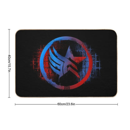 Mass Effect Paragon Renegade  Pet-Safe Bath Mat