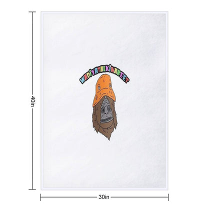 Sassy Wadiyatalkinabeet The Big Lez Show T-Shirt Mask Hat Stickers Cheapest On RedBubble Plush Throw Blanket