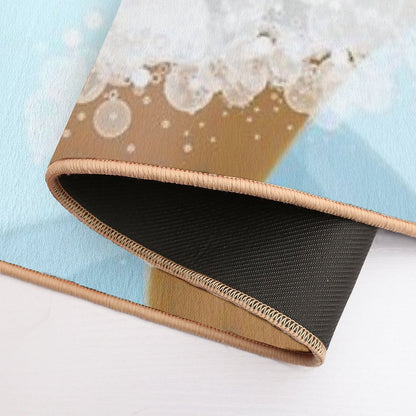 Cute Baby Tiger in A Bathtub, Boys Bathroom Print, Baby Animals in Tub, Whimsy Animal, Kids Bathroom Art  Versatile Bath Mat