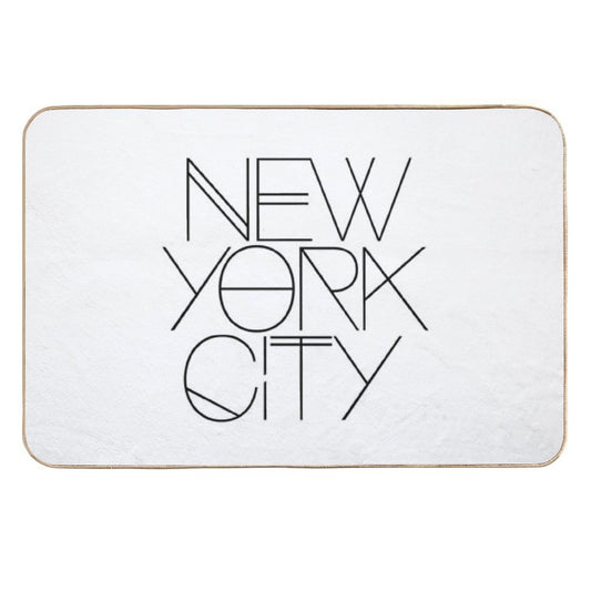 New York City.  Eco-Friendly Bath Mat