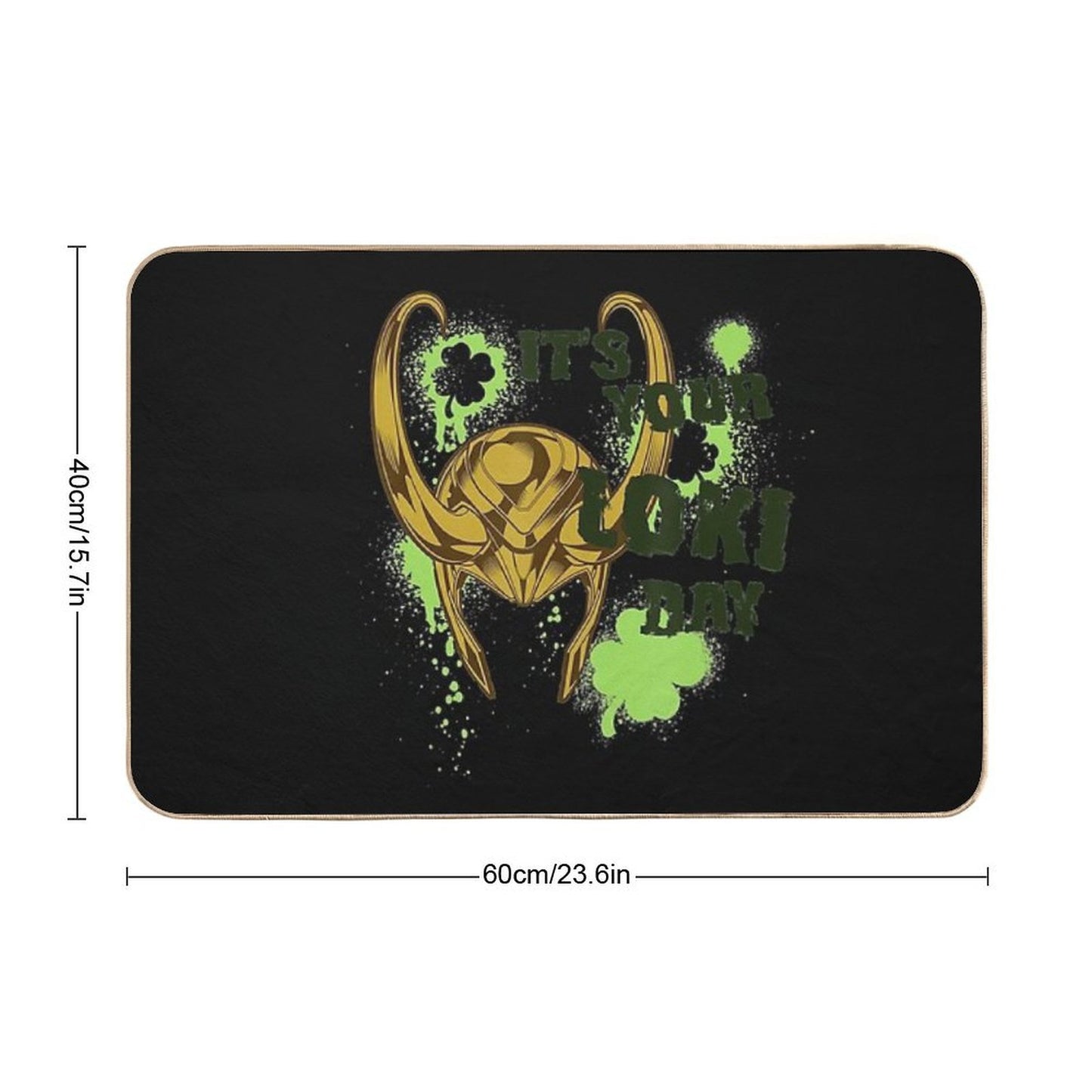 It's Your Loki Day St  Pet-Safe Bath Mat