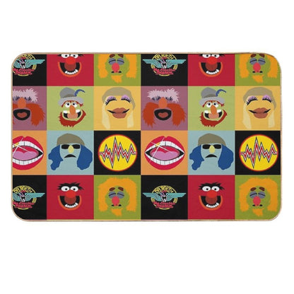 Dr. Teeth And The Electric Mayhem Ft Lips  Fade-Resistant Bath Mat