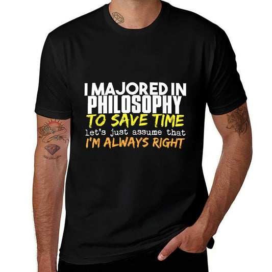 Philosophy Major for Back to School Gift  Vintage-inspired T-Shirt