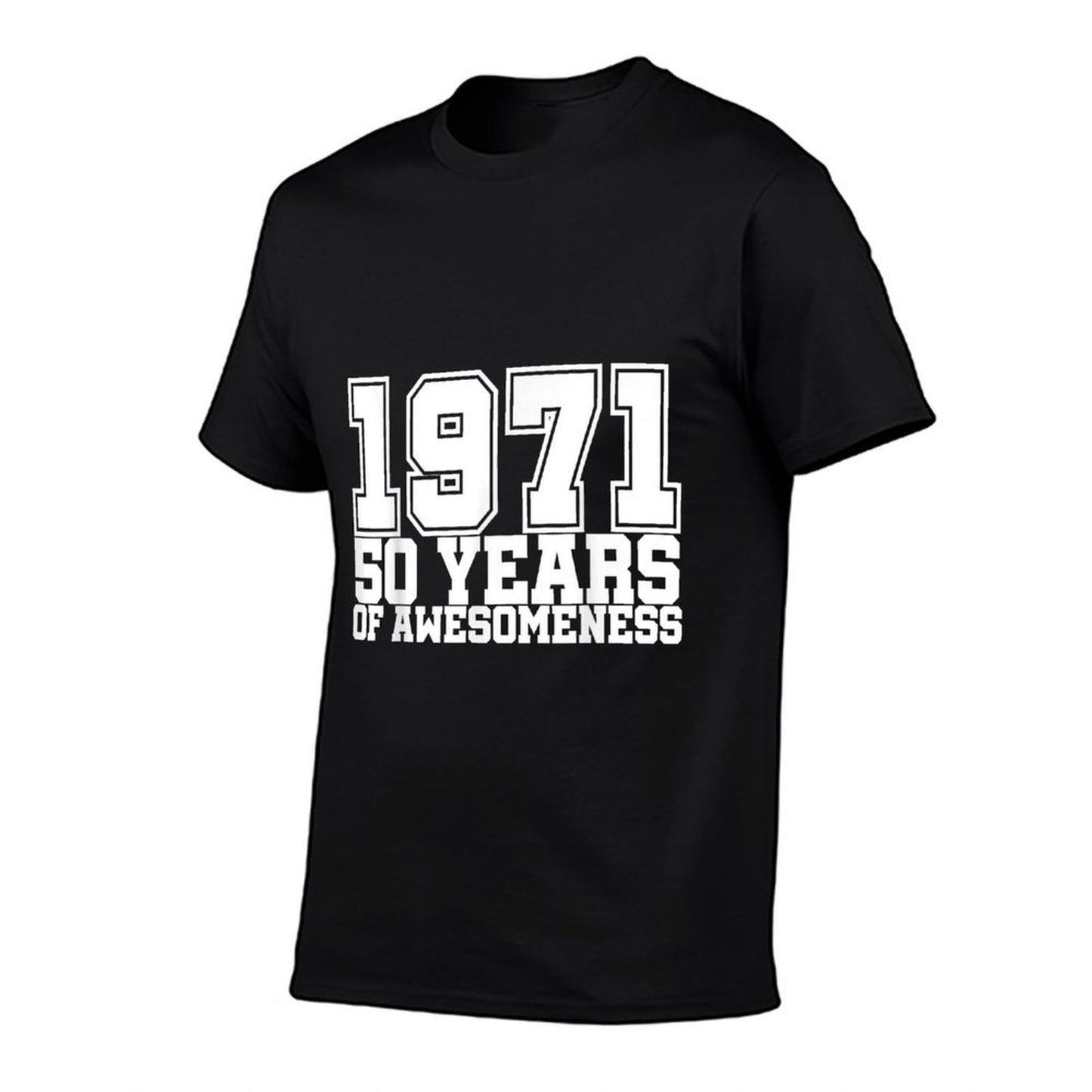 Born in 1971 50th Birthday Decorationss 50 Yr  Relaxed-fit T-Shirt