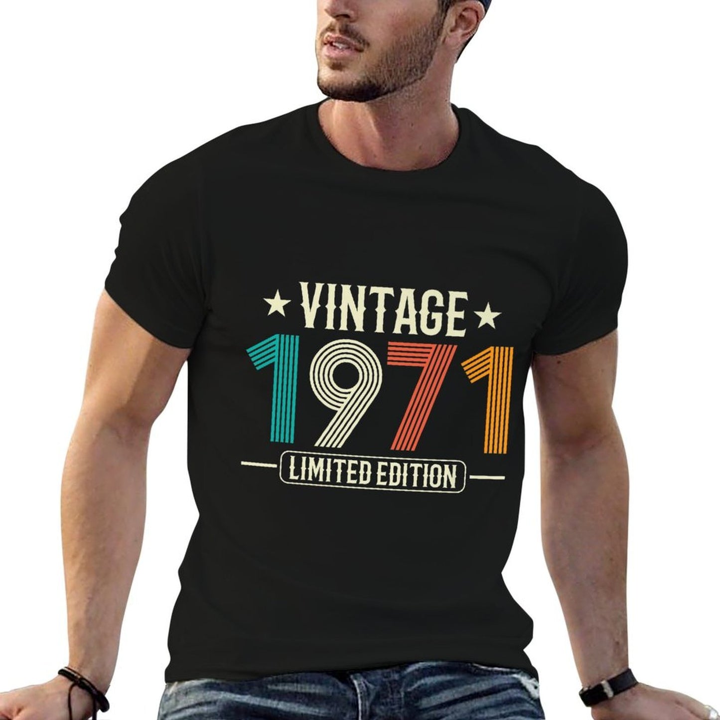 1971 Limited Edition Classic Tshirts For 50Th Birthday Premium  Versatile T-Shirt
