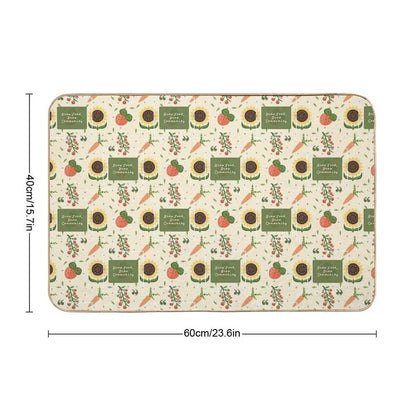 Grow Food, Grow Community  Long-Lasting Bath Mat