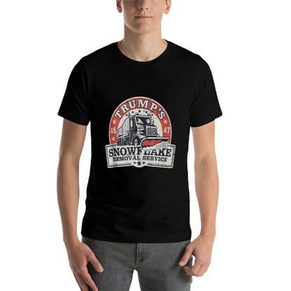 Trumps Snowflake Removal Service Funny Trump Comfortable T-Shirt