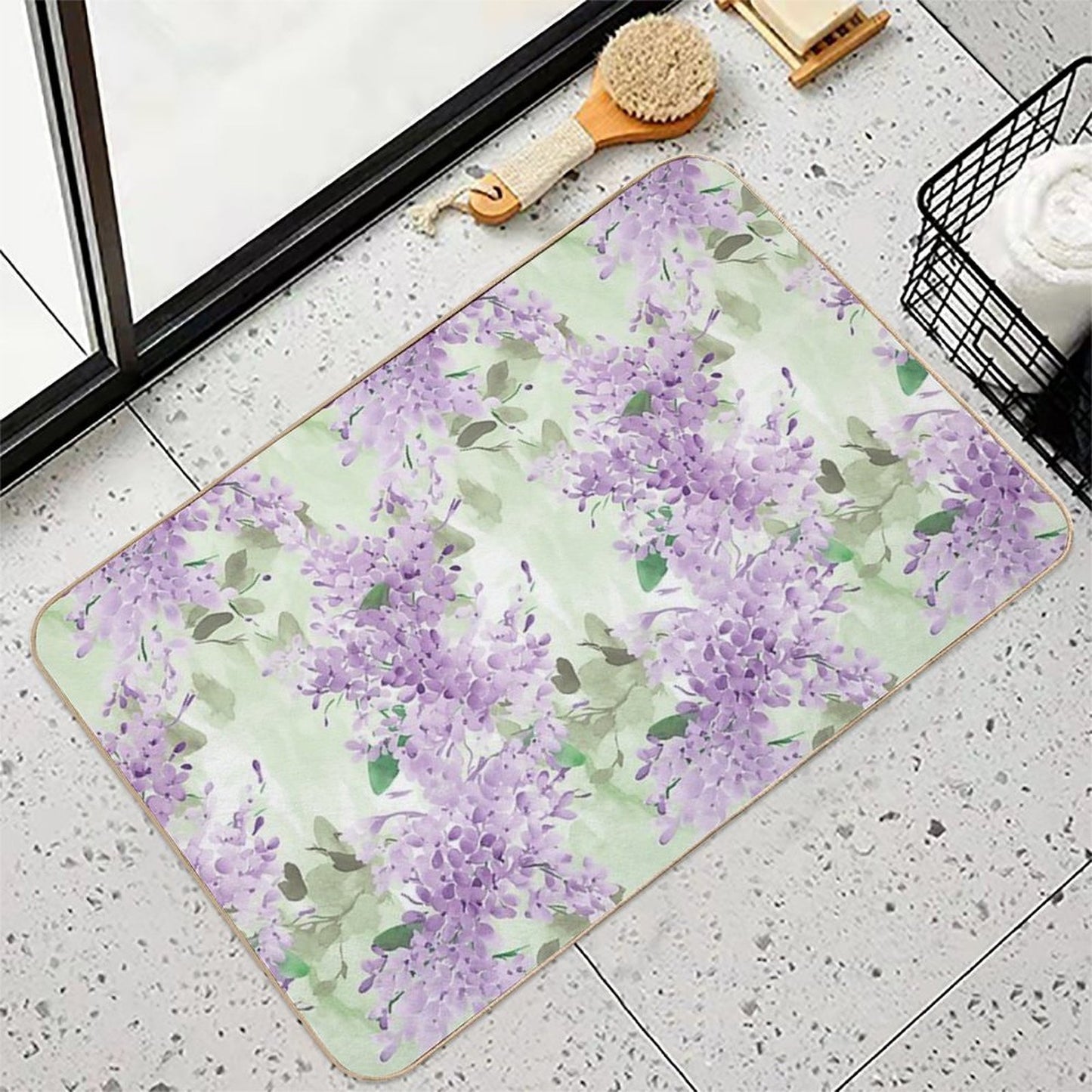 Lilacora - Lilac Dreams  Odorless Bath Mat