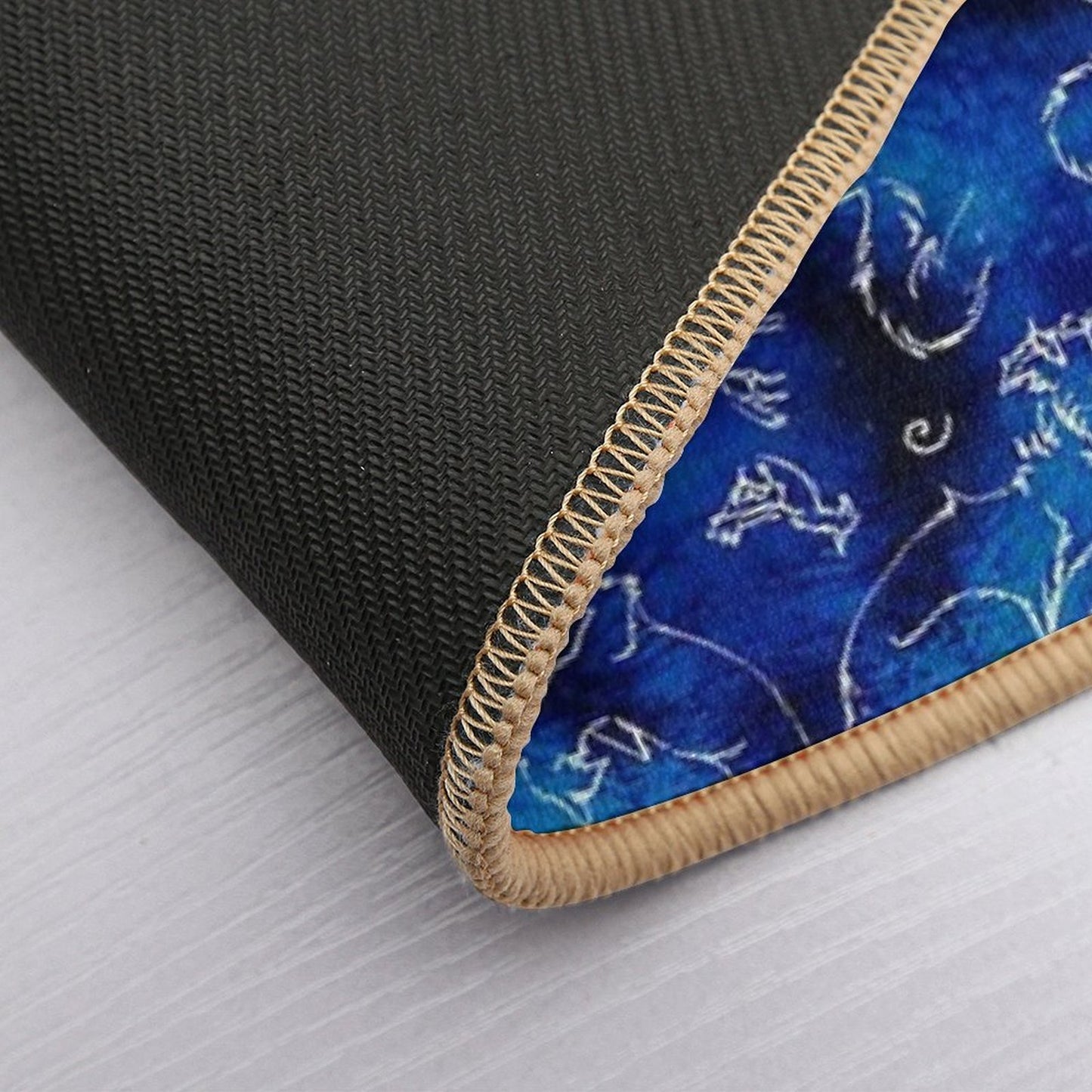 Noodle Doodles - Starry Sky Varient  Fade-Resistant Bath Mat