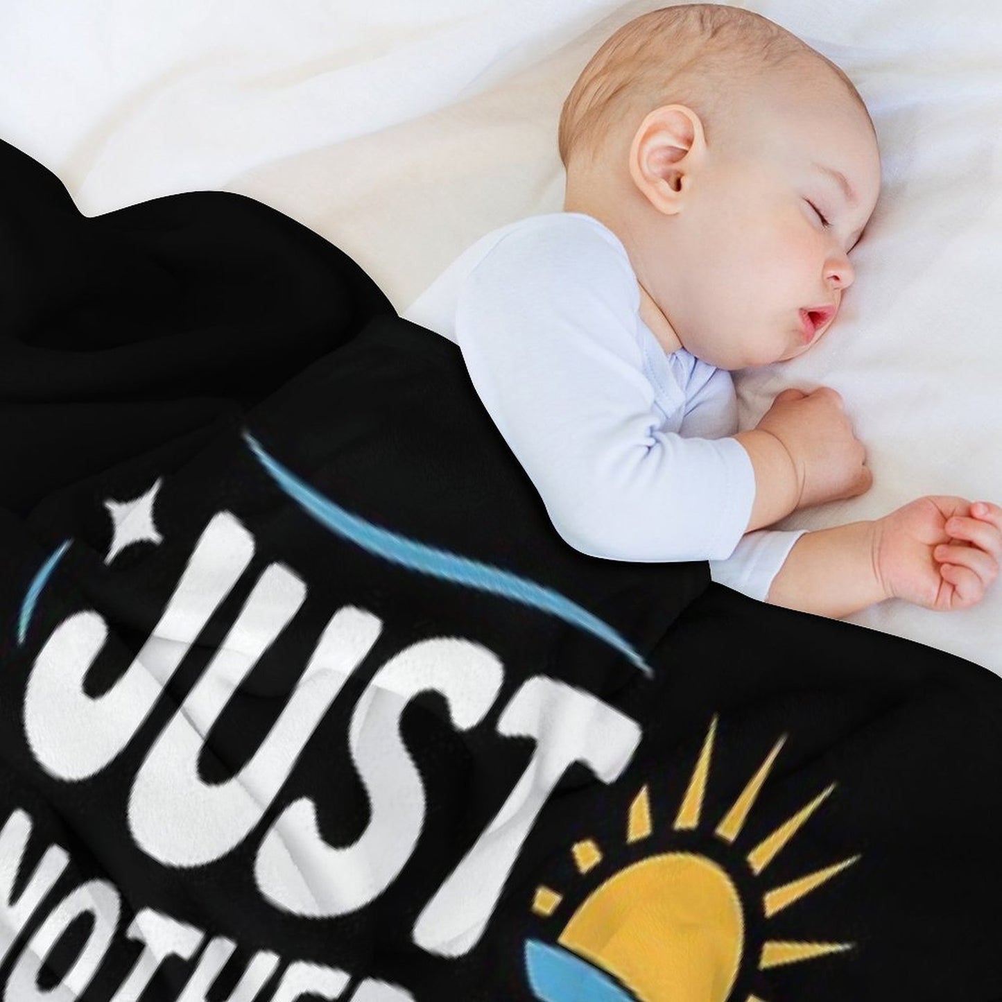 Just Another Day Closer To Summer Break Countdown Fun Vibes Sustainable Throw Blanket