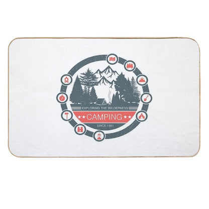 Camping  Repositionable Bath Mat
