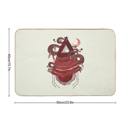 Positive Thinking  Non-Slip Bath Mat