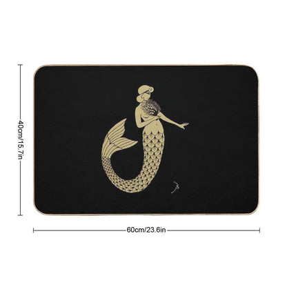 The Sea Fan  Slip-Resistant Bath Mat