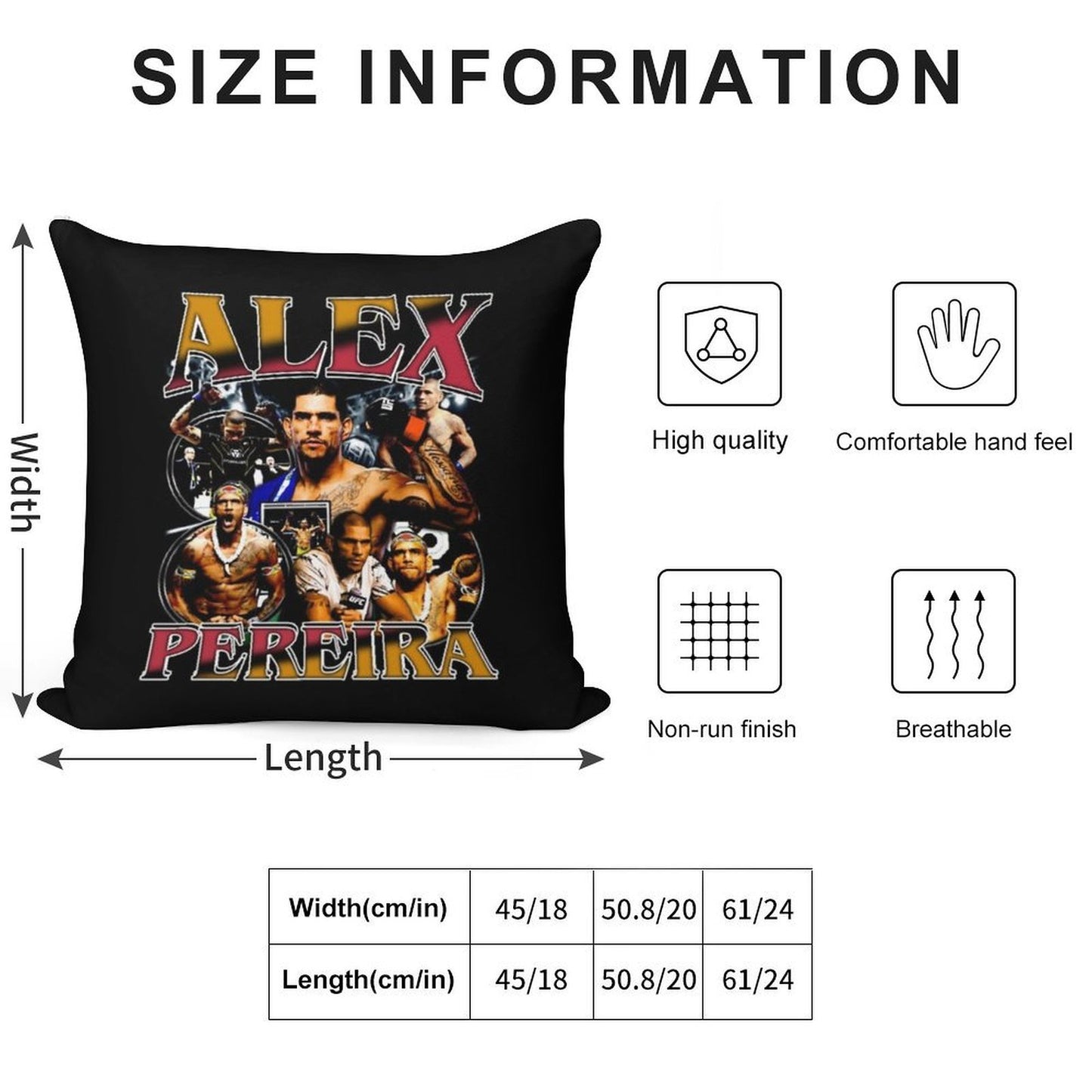 Alex Pereira Vintage Soft Style Accent Throw Pillow