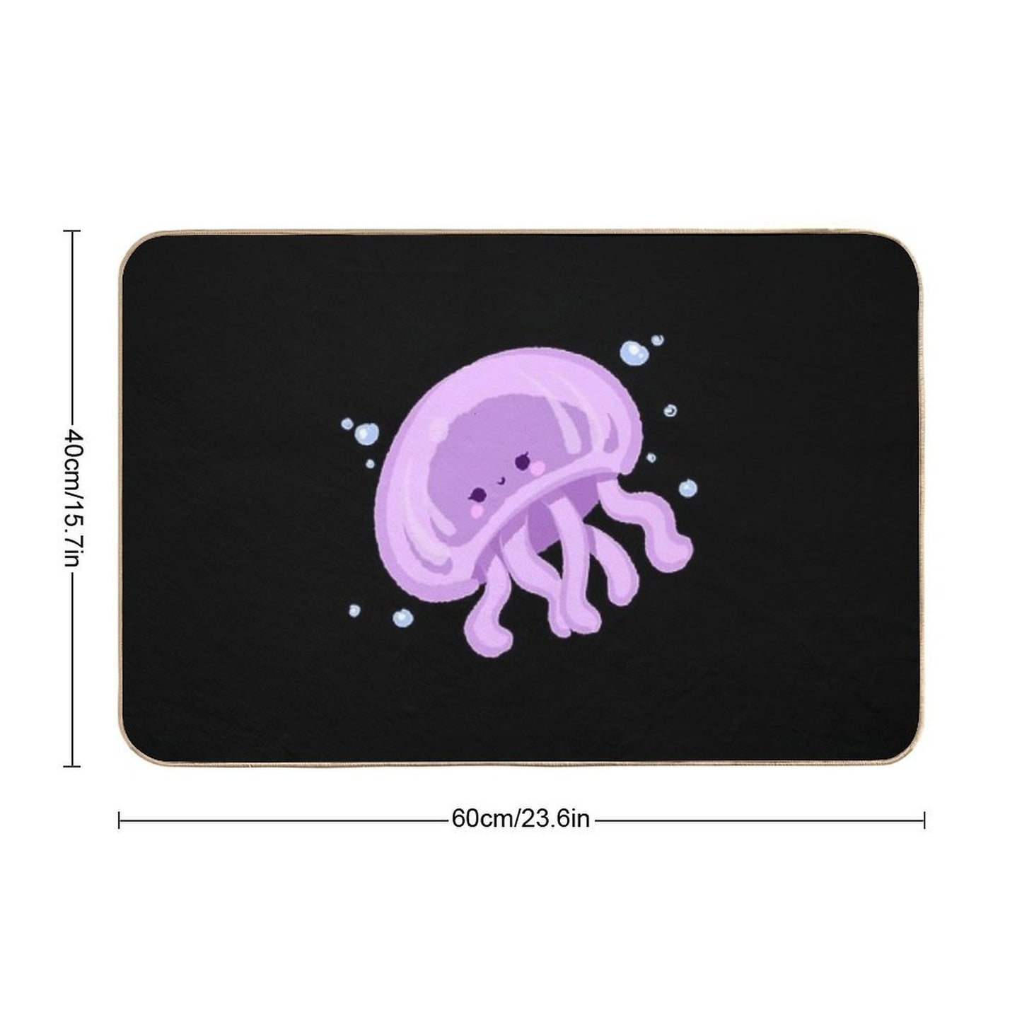Baby Jellyfish  Anti-Trip Bath Mat