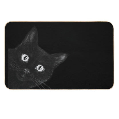 Black Cat  Absorbent Bath Mat