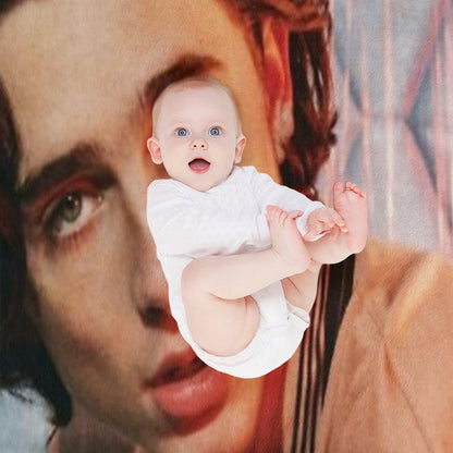 Timothee Chalamet Travel-friendly Throw Blanket