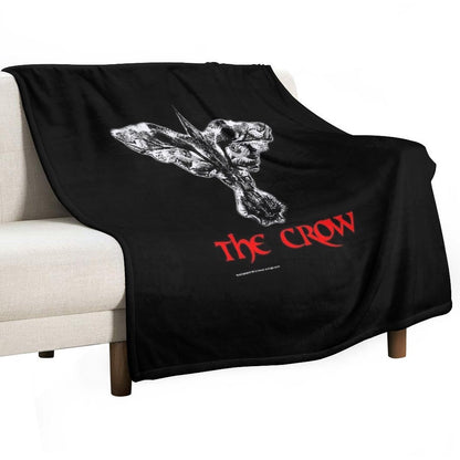 Vintage-1994-The-Crow-Deadstock Plush Throw Blanket