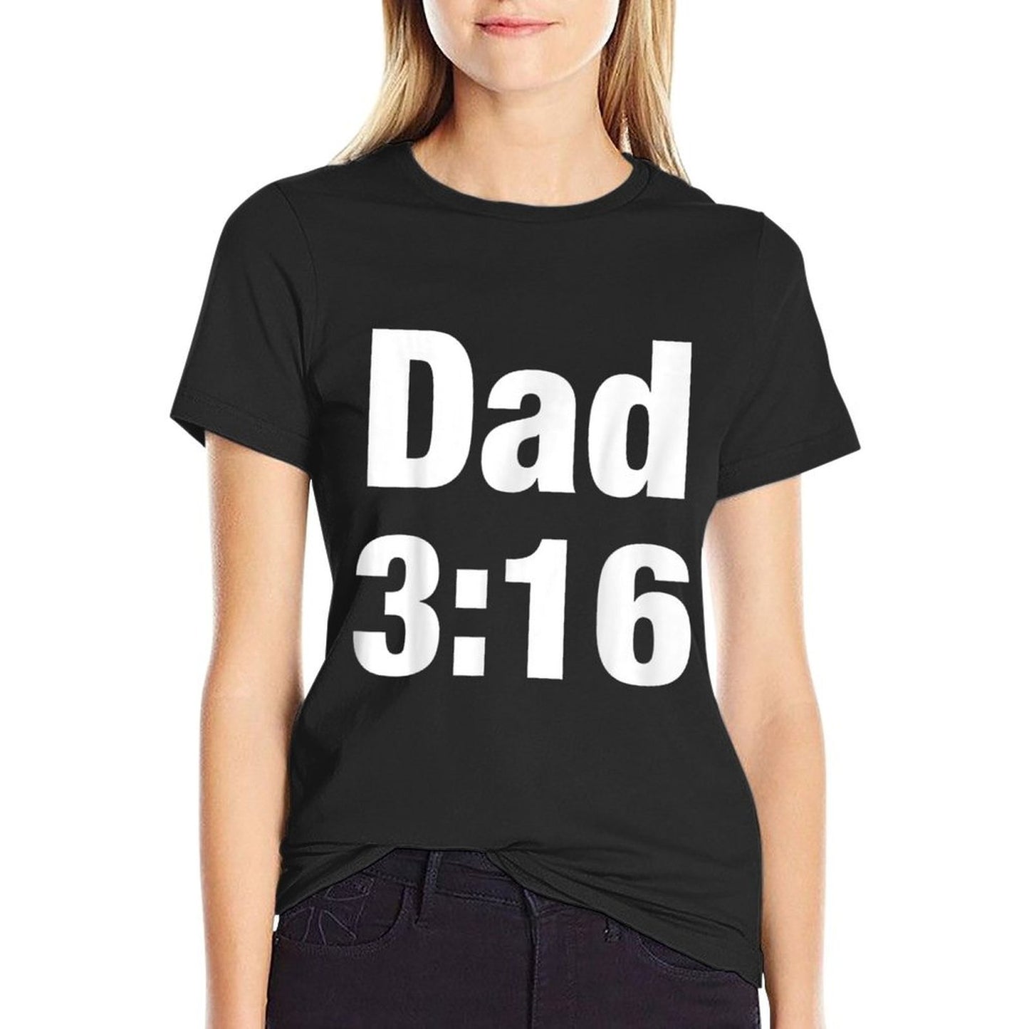 Mens Dad 316  Summer-ready Fabric T-Shirt
