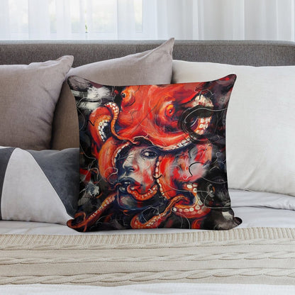 Empress Octo Soft Washable Throw Pillow