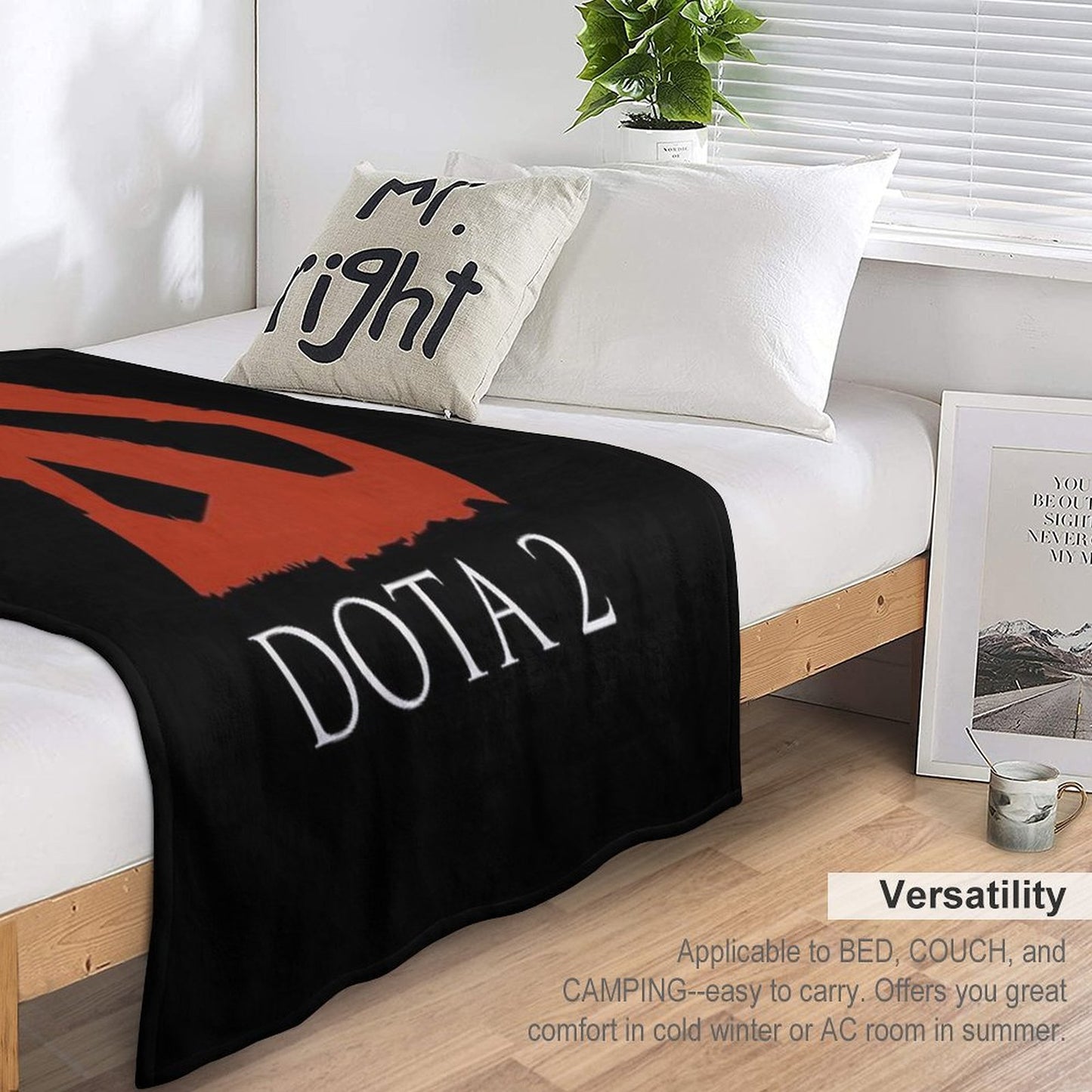 Dota 2 Velvety-soft Throw Blanket