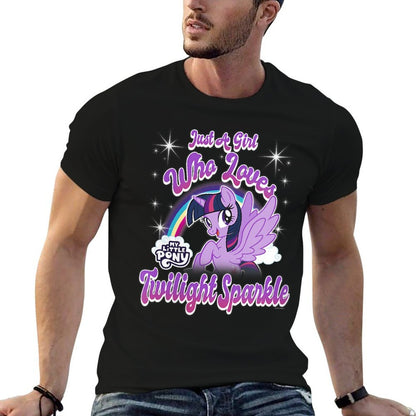 My Little Pony Friendship Is Magic Girl Twilight Sparkle  Slim-fit Cut T-Shirt