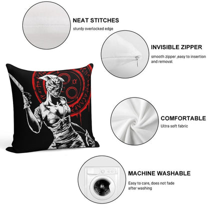 Hell-o Nurse ! Soft Easy Maintenance Throw Pillow