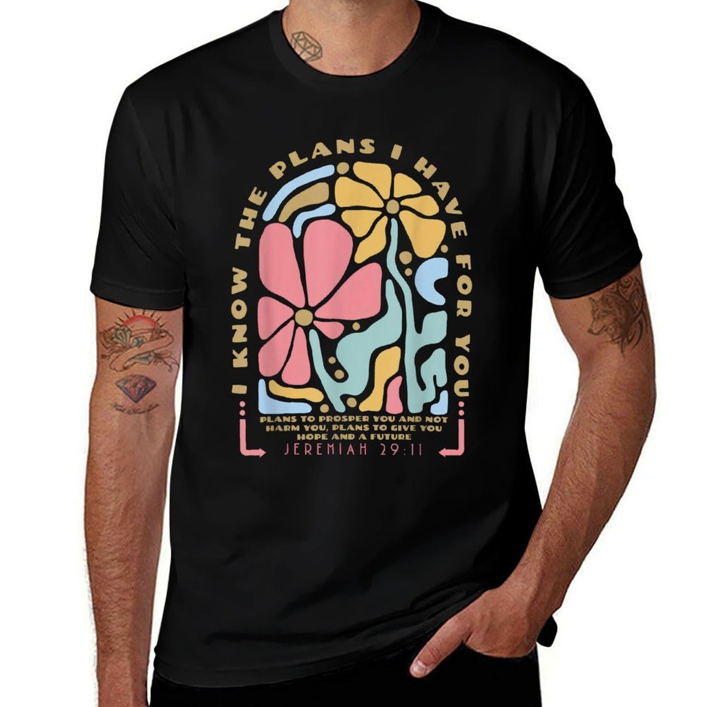 I Know The Plans I Have For You Jeremiah 2911  Slim-fit Cut T-Shirt