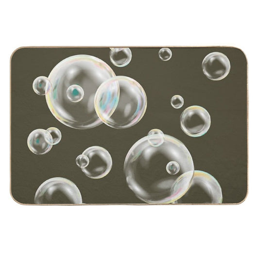 Bubbles  Dirt-Trapping Bath Mat