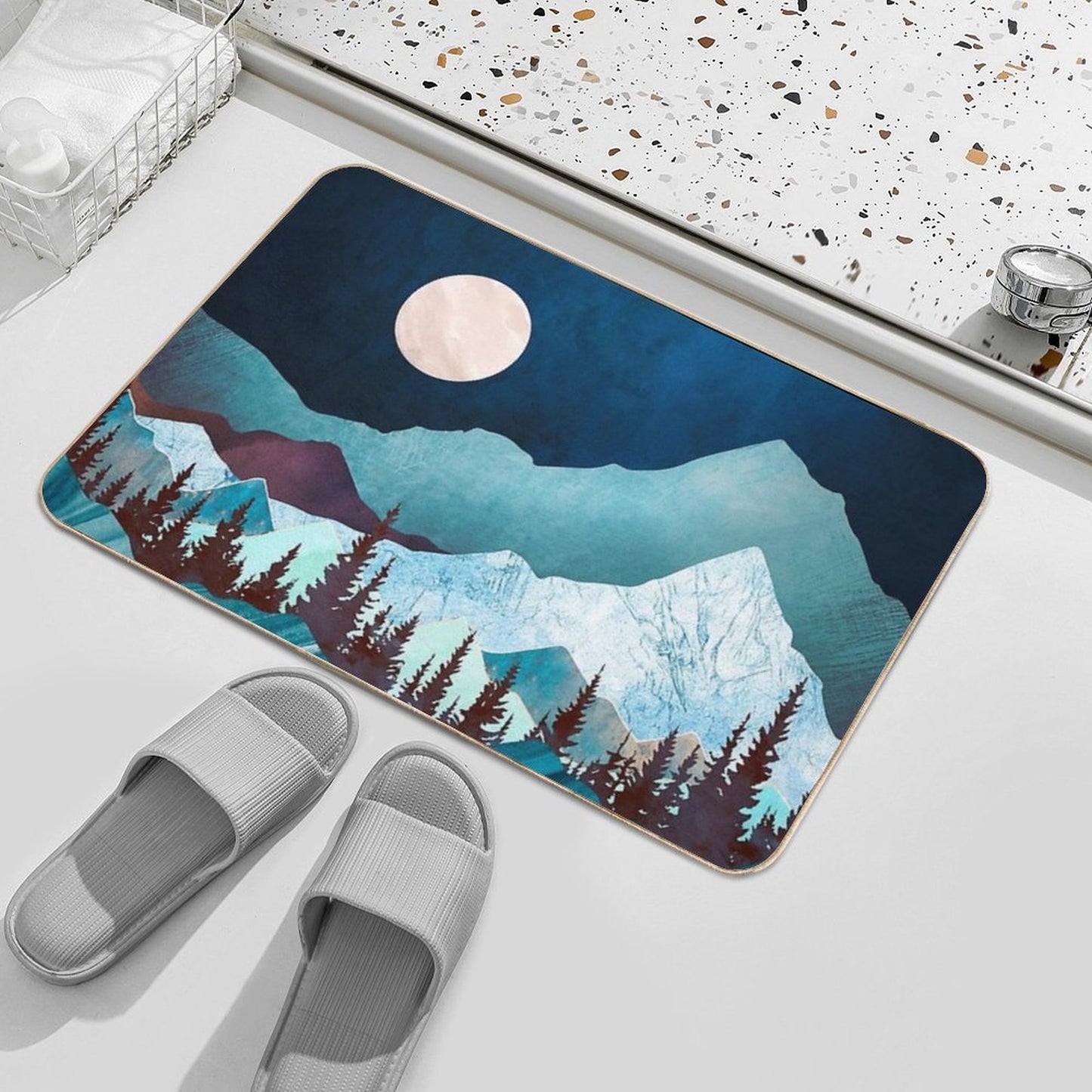 Moon Bay  Non-Slip Bath Mat