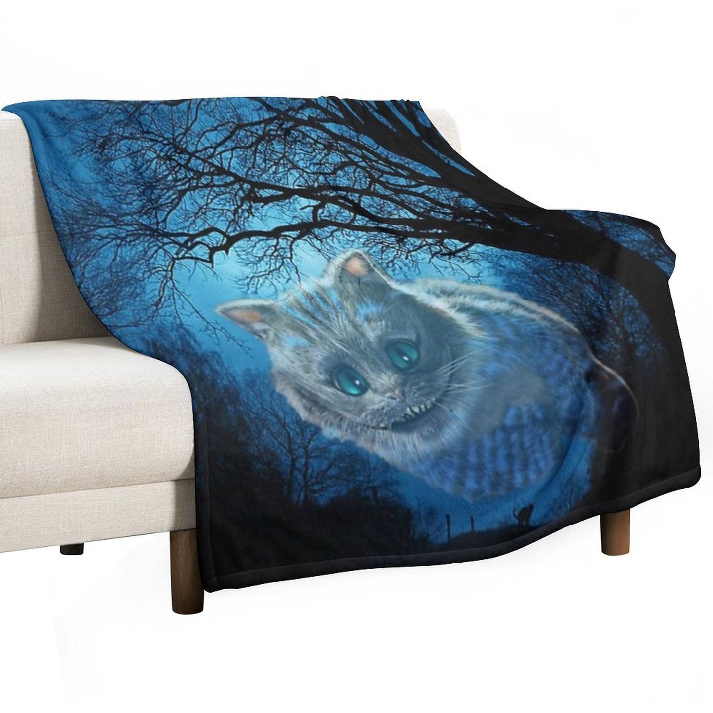 ~ The Cheshire Cat ~ Lightweight Throw Blanket